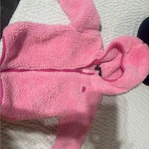Snozu Pink Fleece Hooded Jacket
